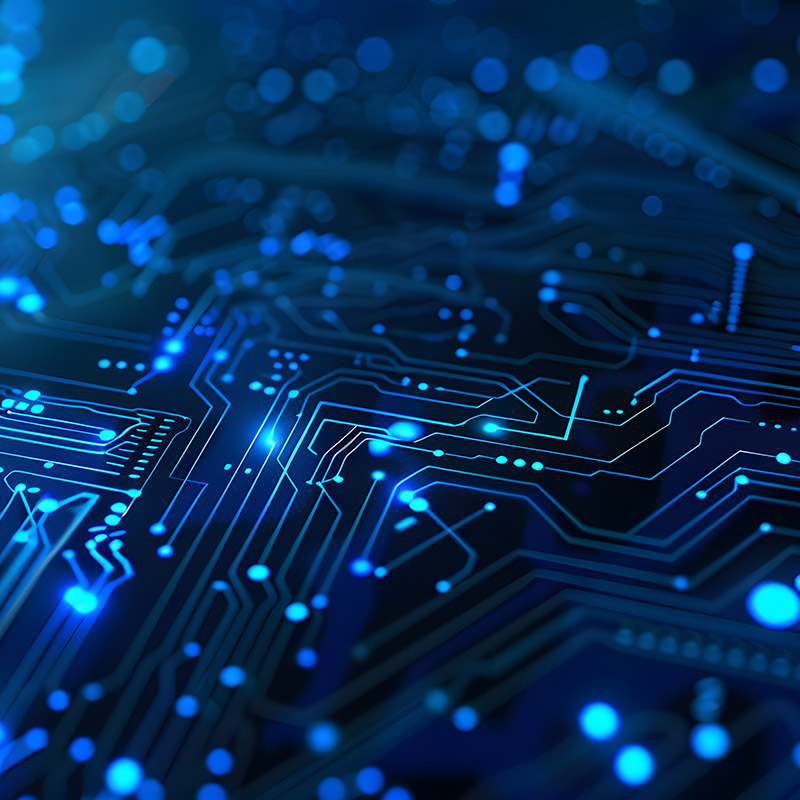 A graphic image of IT connectivity lines | Cyber Essentials in Falkirk